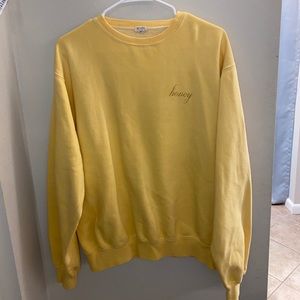 Yellow Honey Sweatshirt